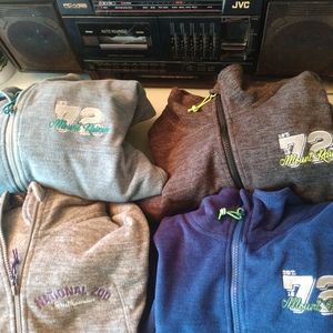 Brand new fleece jackets